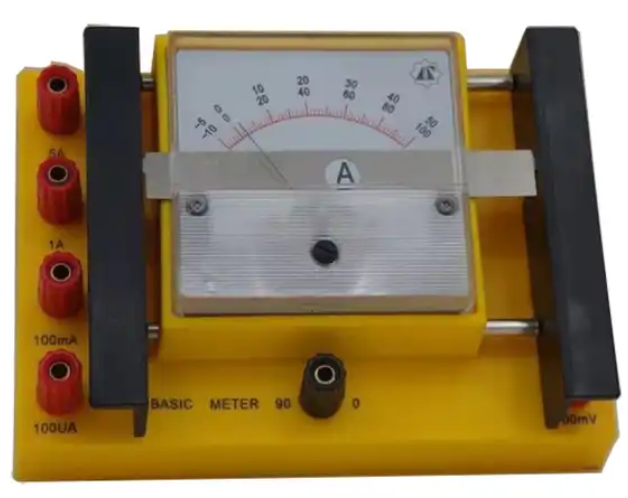 Gambar 2a. Basic meter sebagai Ammeter